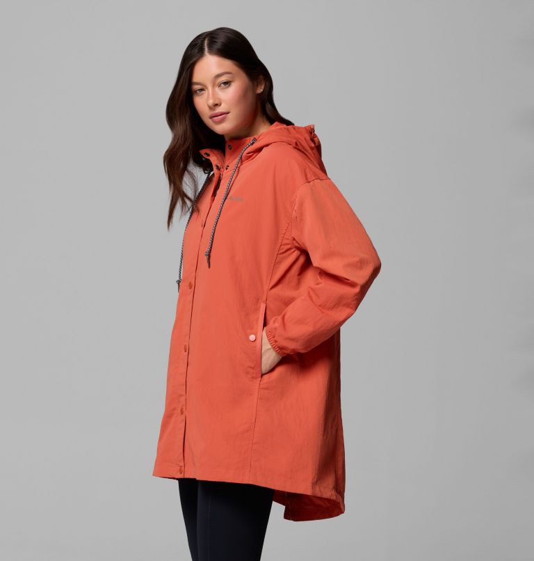 Women's Eastmoreland Lined Long Jacket, Color: Tuscan, image 4
