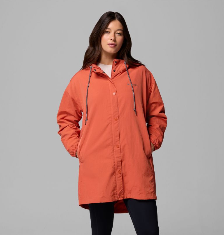 Women's Eastmoreland Lined Long Jacket, Color: Tuscan, image 1