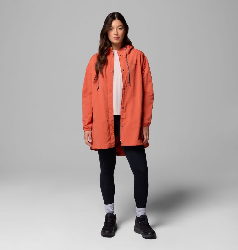 Women's Eastmoreland Lined Long Jacket, Color: Tuscan, image 2