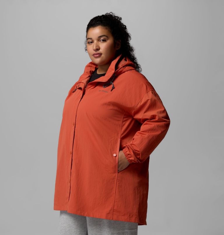 Women's Eastmoreland Lined Long Jacket - Plus Size, Color: Tuscan, image 4
