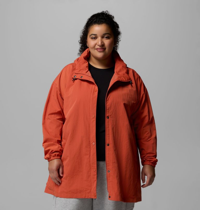 Women's Eastmoreland Lined Long Jacket - Plus Size, Color: Tuscan, image 5