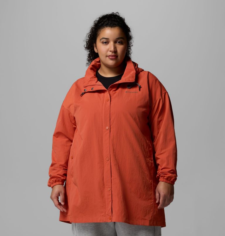 Women's Eastmoreland Lined Long Jacket - Plus Size, Color: Tuscan, image 1