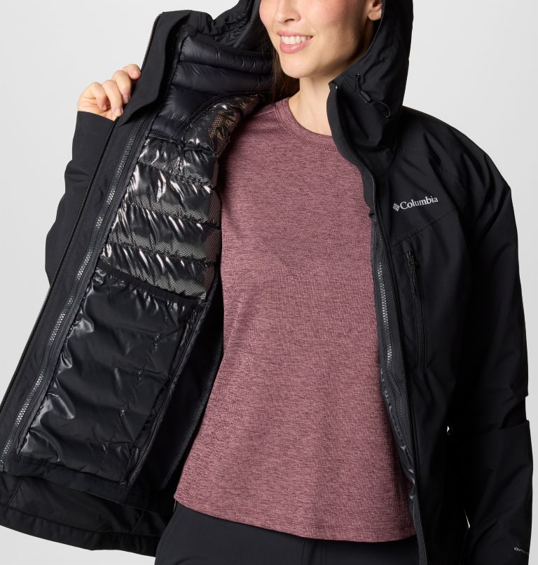 Women's Oak Ridge II Interchange Jacket, Color: Black, image 6