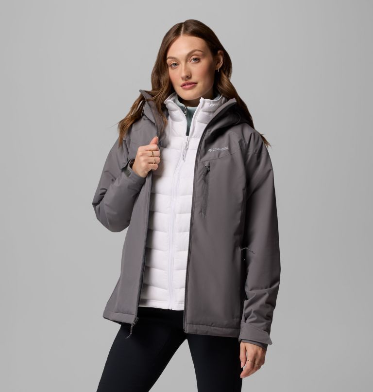 Women's Oak Ridge II Interchange Jacket, Color: City Grey, image 4