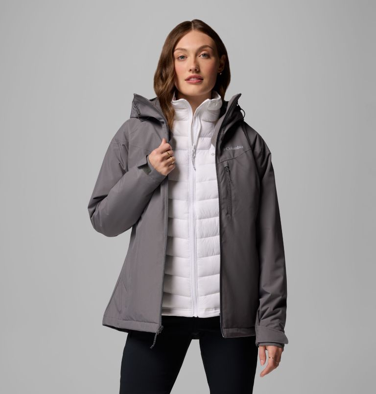 Women's Oak Ridge II Interchange Jacket, Color: City Grey, image 5