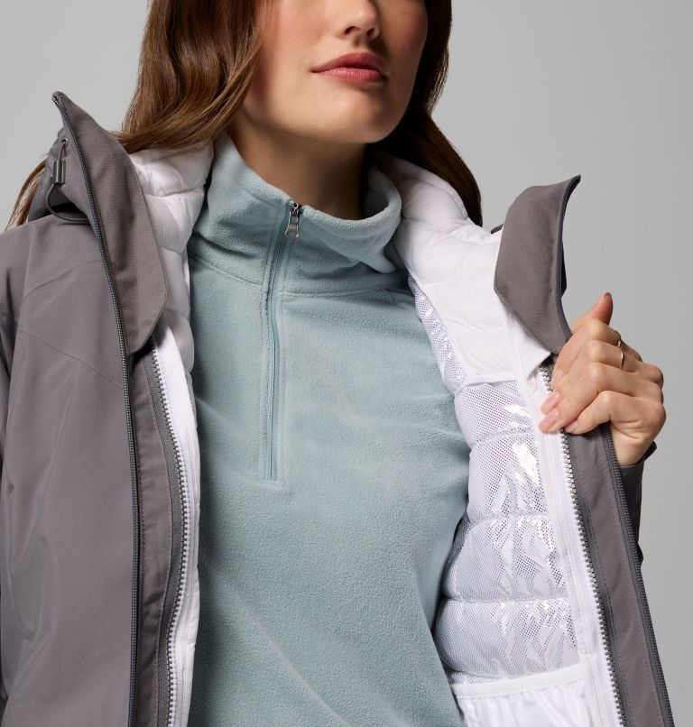 Women's Oak Ridge II Interchange Jacket, Color: City Grey, image 7