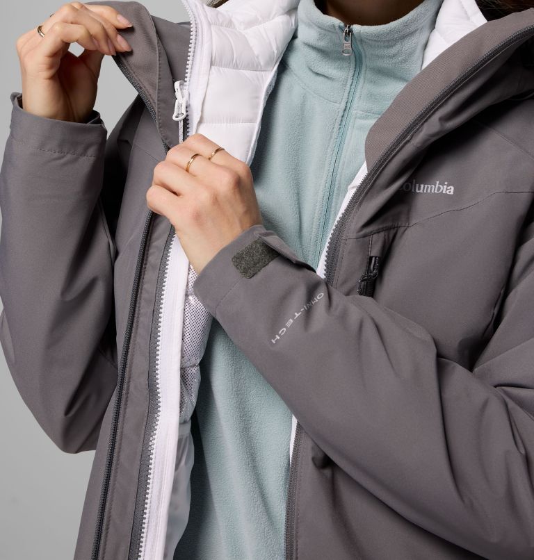 Women's Oak Ridge II Interchange Jacket, Color: City Grey, image 8