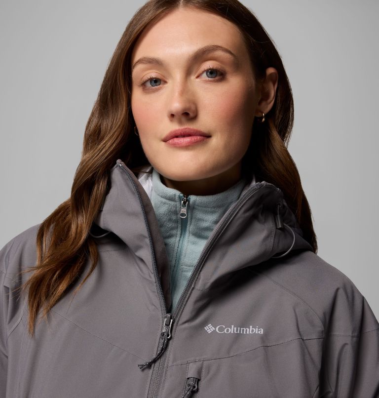 Women's Oak Ridge II Interchange Jacket, Color: City Grey, image 9