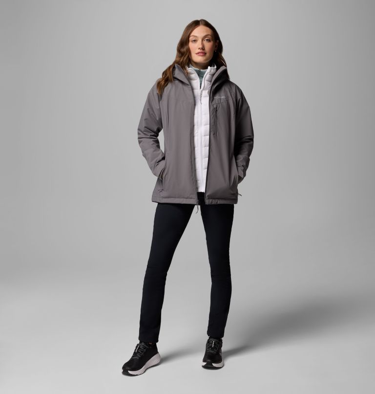 Women's Oak Ridge II Interchange Jacket, Color: City Grey, image 2
