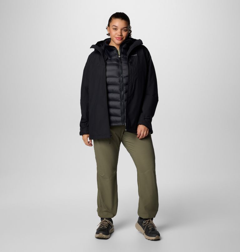 Women's Oak Ridge II Interchange Jacket - Plus Size, Color: Black, image 3