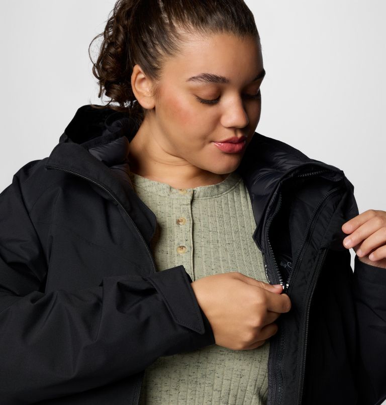 Women's Oak Ridge II Interchange Jacket - Plus Size, Color: Black, image 6