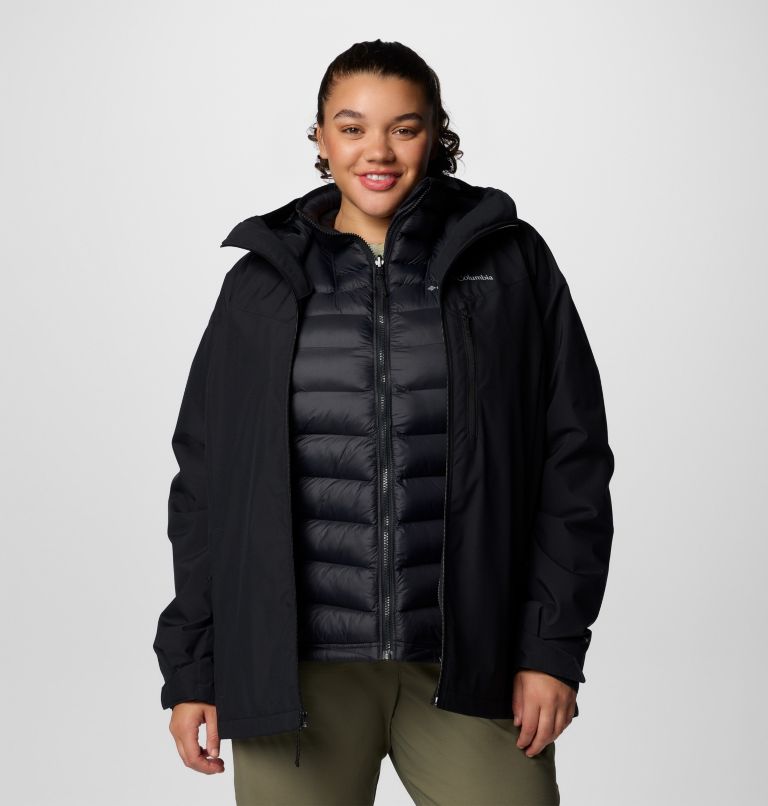Women's Oak Ridge II Interchange Jacket - Plus Size, Color: Black, image 8