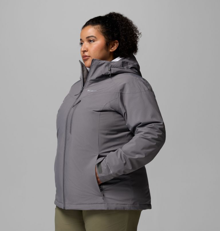 Women's Oak Ridge II Interchange Jacket - Plus Size, Color: City Grey, image 4