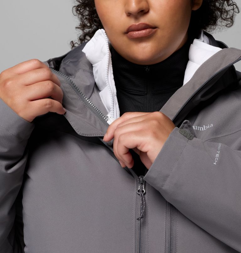Women's Oak Ridge II Interchange Jacket - Plus Size, Color: City Grey, image 8