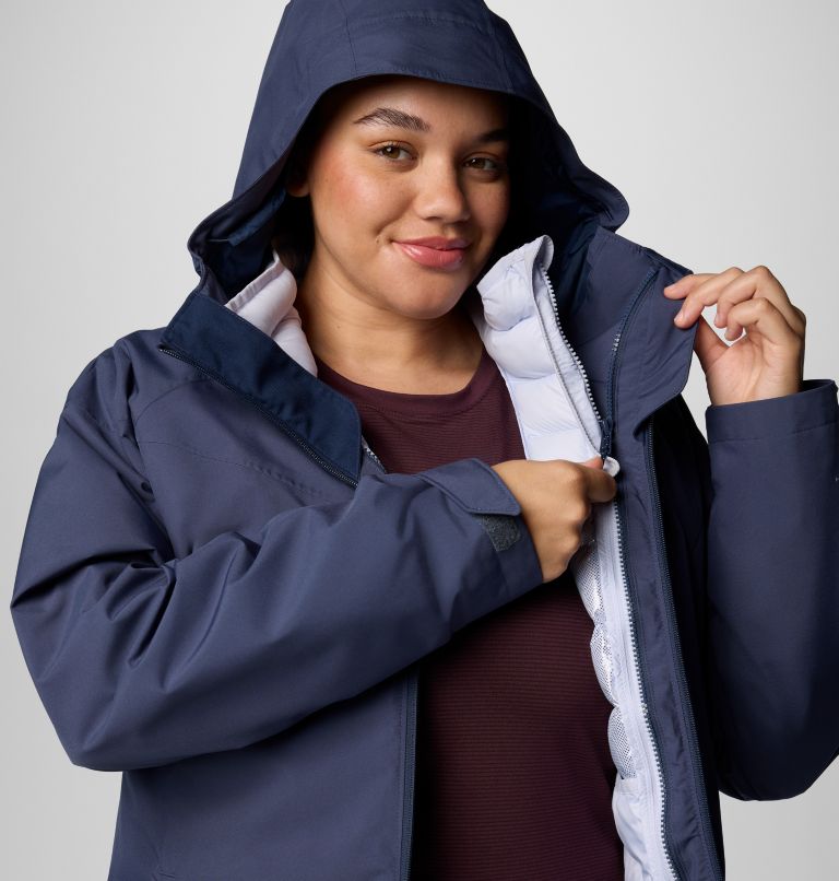 Women's Oak Ridge II Interchange Jacket - Plus Size, Color: Nocturnal, image 5