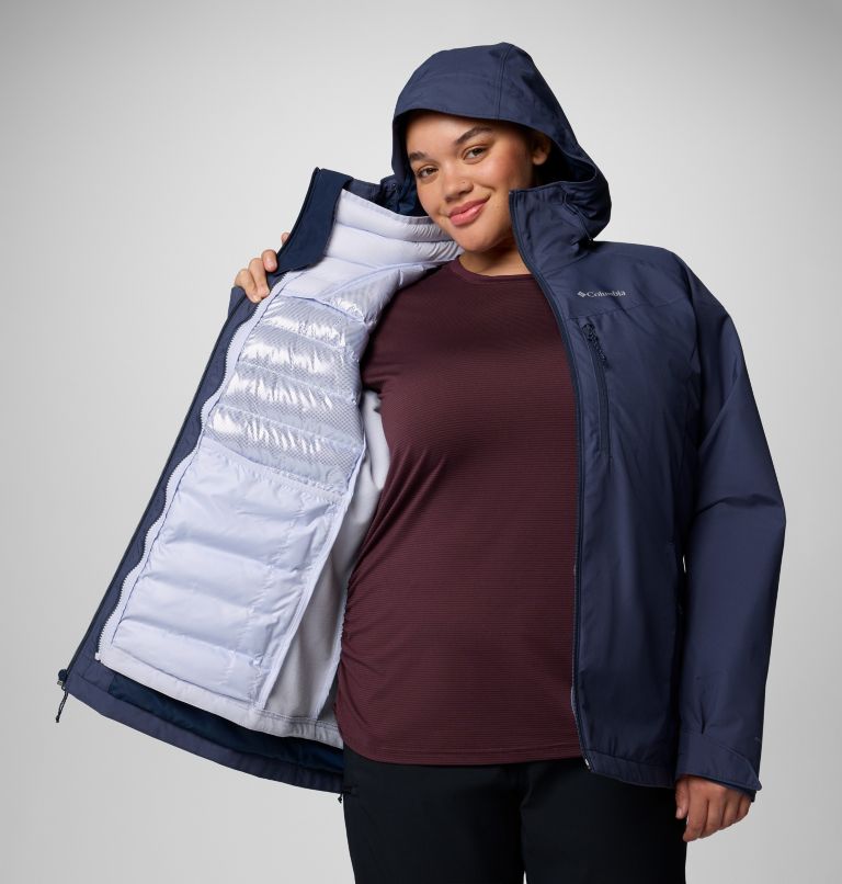 Women's Oak Ridge II Interchange Jacket - Plus Size, Color: Nocturnal, image 6