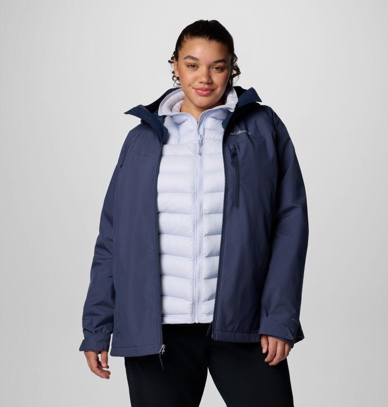 Women's Oak Ridge II Interchange Jacket - Plus Size, Color: Nocturnal, image 8