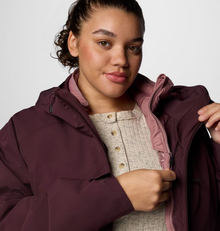 Women's Oak Ridge II Interchange Jacket - Plus Size, Color: Moonvista, image 6