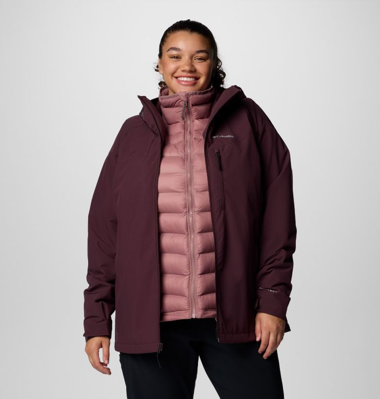 Women's Oak Ridge II Interchange Jacket - Plus Size, Color: Moonvista, image 8