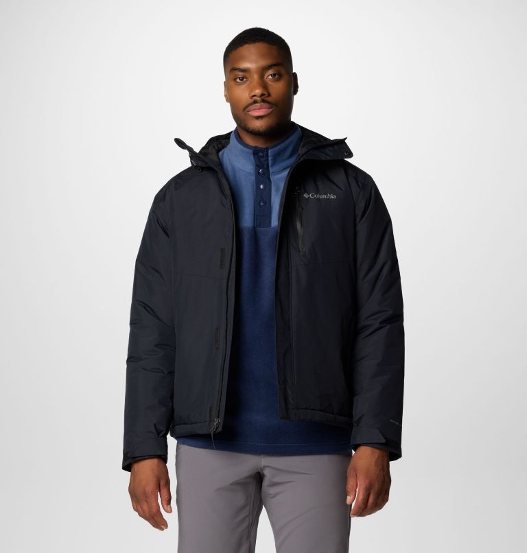 Men's Cascadian Peaks Insulated Jacket, Color: Black, image 8