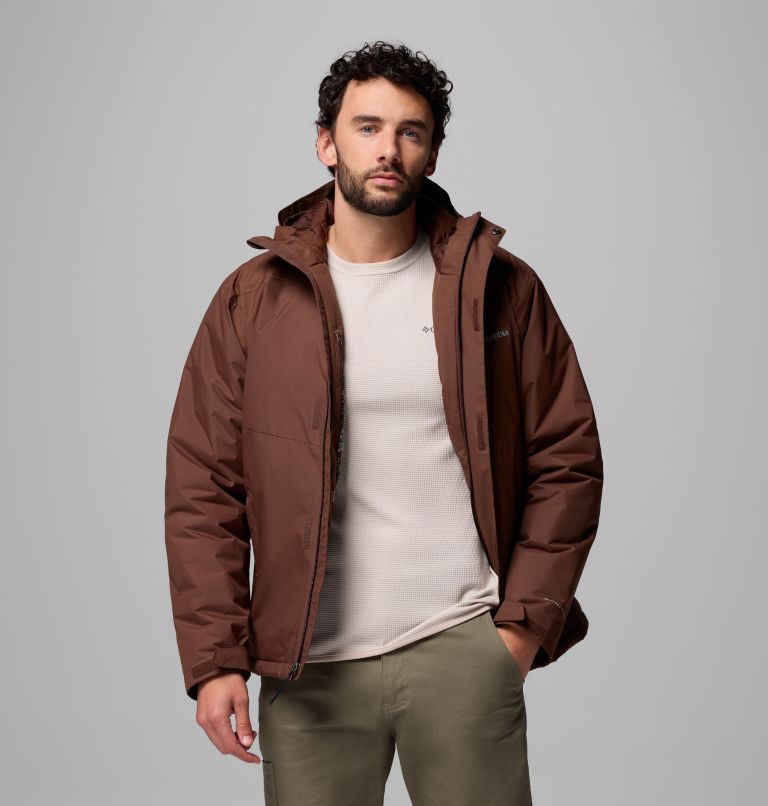 Men's Cascadian Peaks Insulated Jacket, Color: Tobacco, image 5