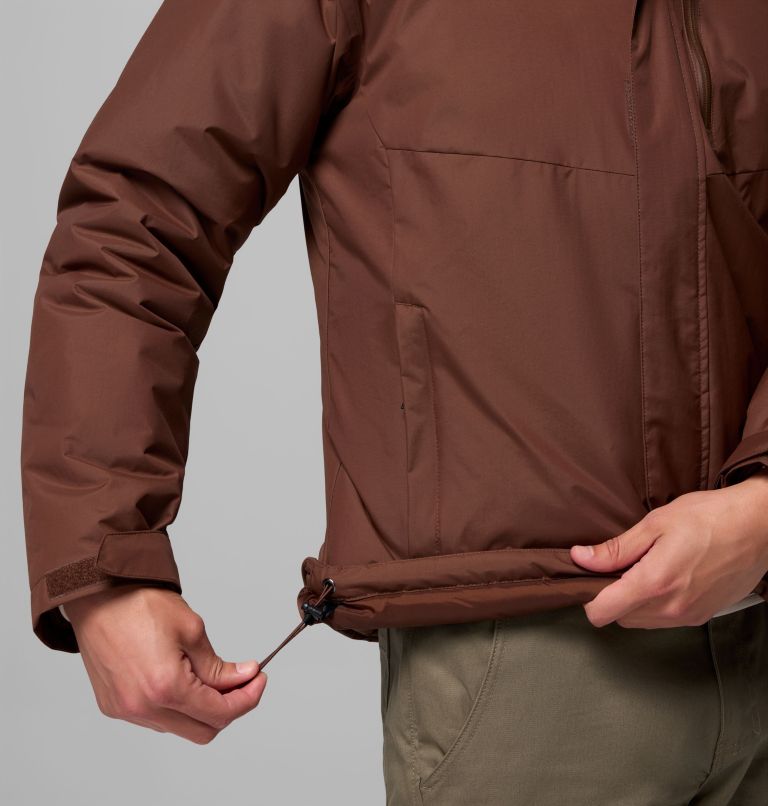 Men's Cascadian Peaks Insulated Jacket, Color: Tobacco, image 8