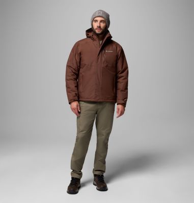 Men's Cascadian Peaks Insulated Waterproof Jacket, Color: Tobacco, image 4