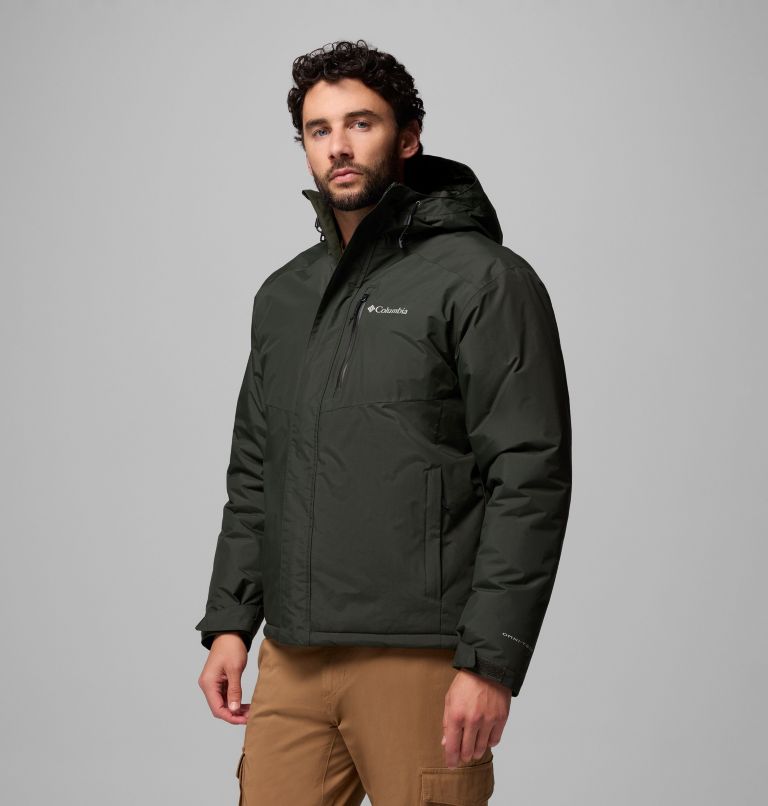 Men's Cascadian Peaks Insulated Jacket, Color: Greenscape, image 4