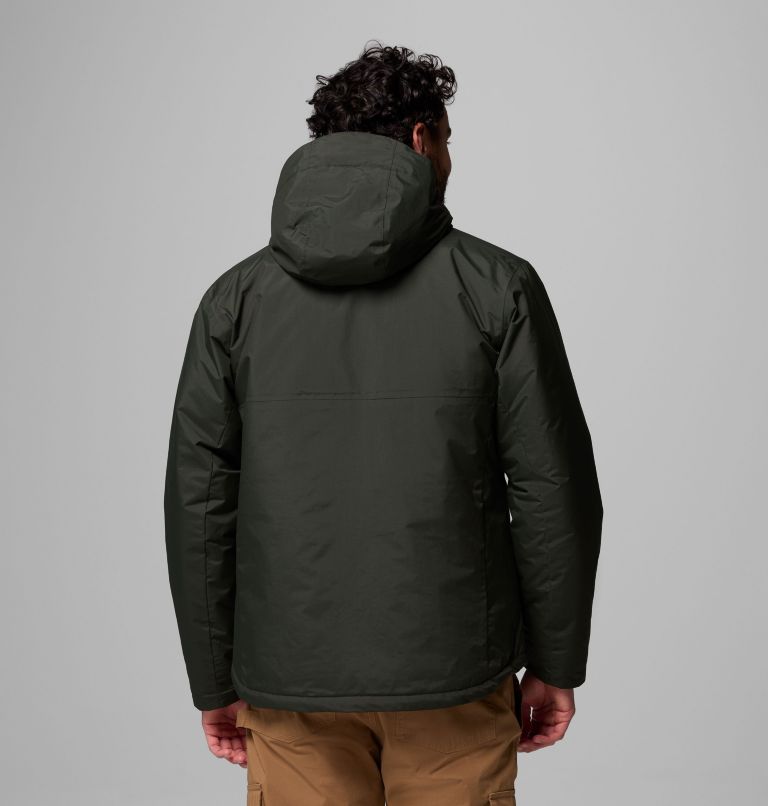Men's Cascadian Peaks Insulated Jacket, Color: Greenscape, image 3