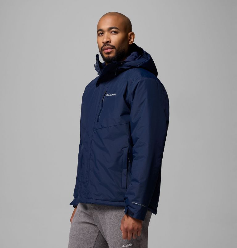 Men's Cascadian Peaks Insulated Jacket, Color: Collegiate Navy, image 4