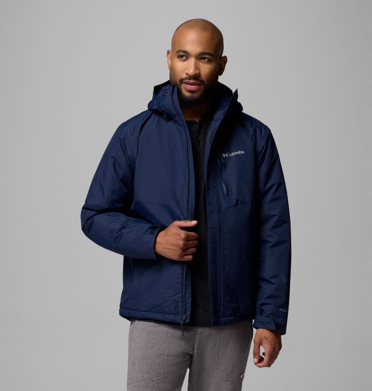 Men's Cascadian Peaks Insulated Jacket, Color: Collegiate Navy, image 5