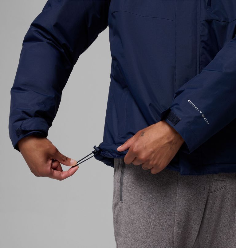Men's Cascadian Peaks Insulated Jacket, Color: Collegiate Navy, image 8
