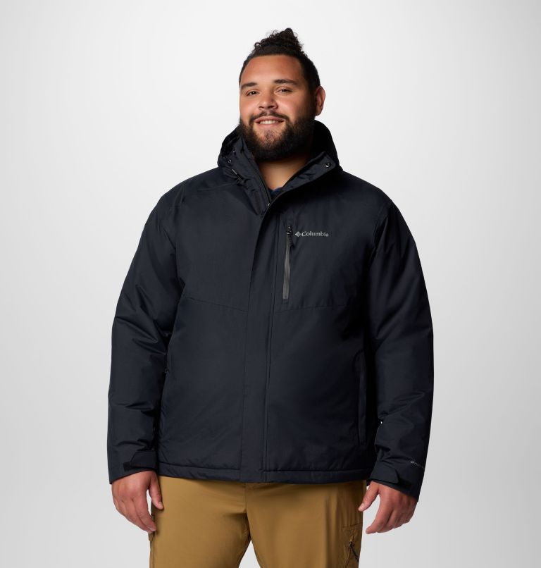 Men's Cascadian Peaks Insulated Jacket - Big, Color: Black, image 1