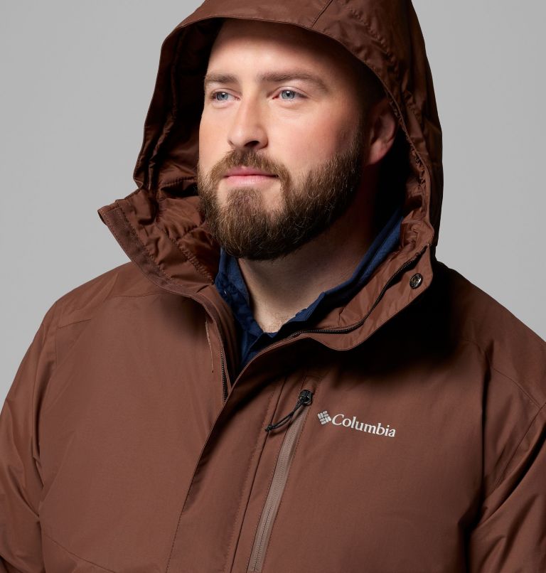 Men's Cascadian Peaks Insulated Jacket - Big, Color: Tobacco, image 7