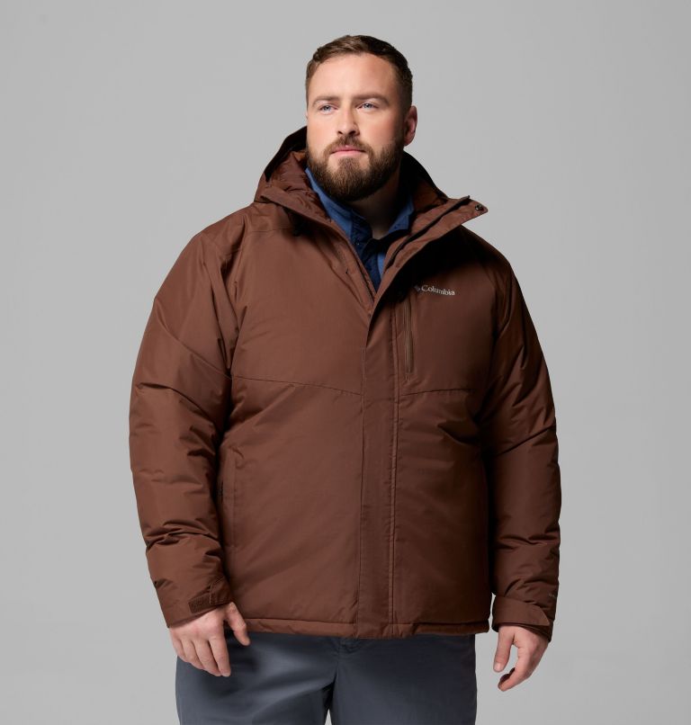 Men's Cascadian Peaks Insulated Jacket - Big, Color: Tobacco, image 1