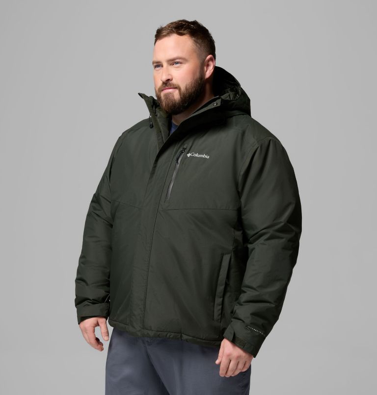 Men's Cascadian Peaks Insulated Jacket - Big, Color: Greenscape, image 4