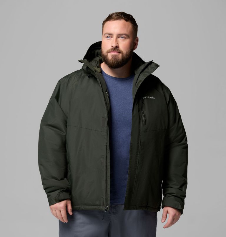 Men's Cascadian Peaks Insulated Jacket - Big, Color: Greenscape, image 5