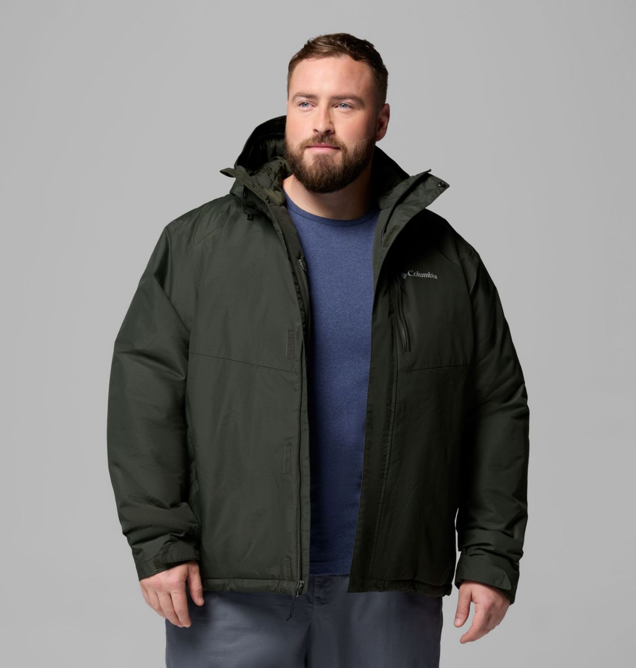 Men's Cascadian Peaks™ Insulated Jacket - Big | 366 | 4X 5
