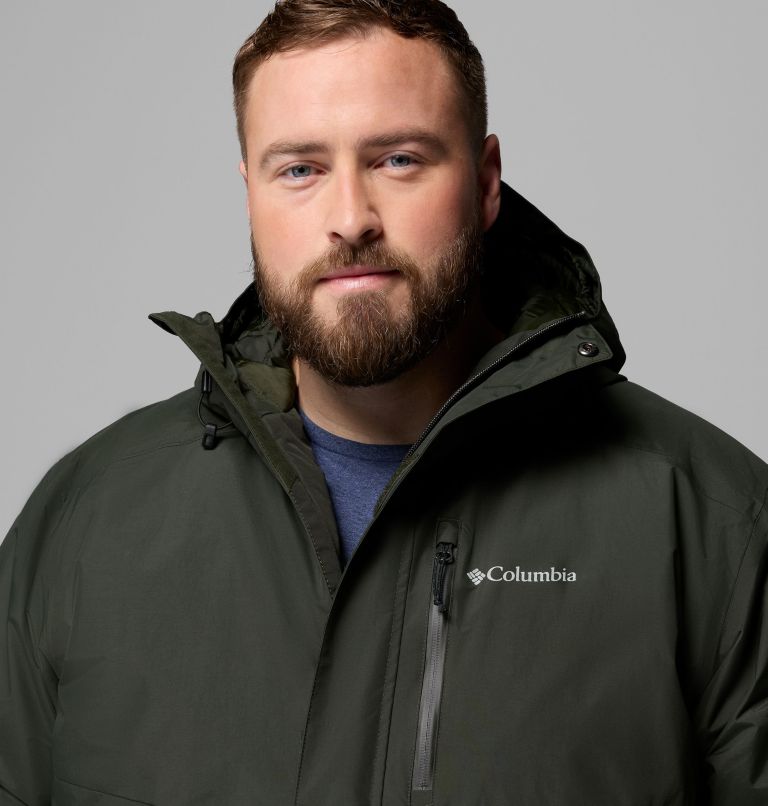 Men's Cascadian Peaks Insulated Jacket - Big, Color: Greenscape, image 7