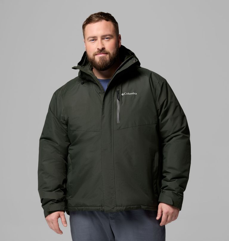 Men's Cascadian Peaks Insulated Jacket - Big, Color: Greenscape, image 1