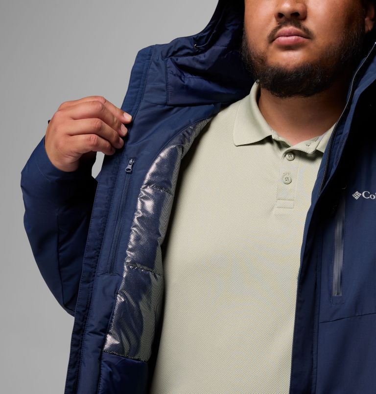 Men's Cascadian Peaks Insulated Jacket - Big, Color: Collegiate Navy, image 6