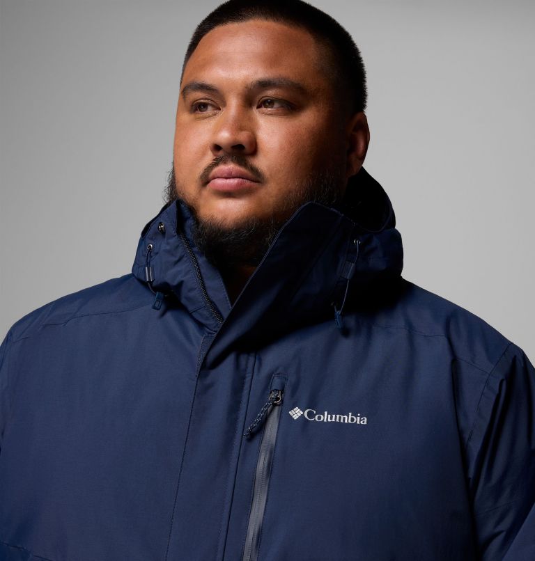 Men's Cascadian Peaks Insulated Jacket - Big, Color: Collegiate Navy, image 7