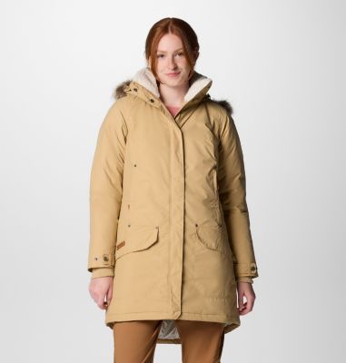 Face the Winter in an Urban Womens Parka Coat Columbia Sportswear