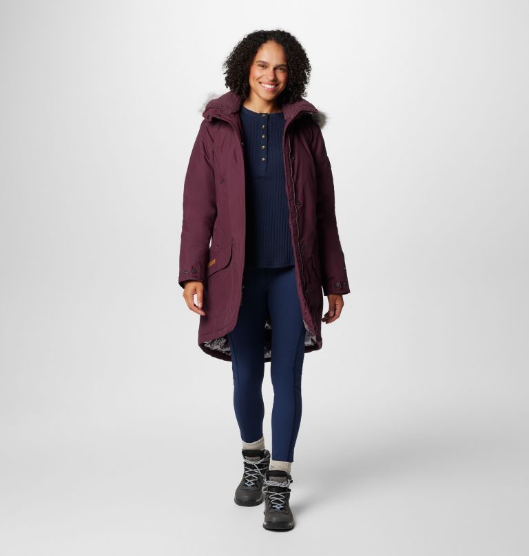 Manteau Icelandite squameuse TurboDown squameuse II pour femme | 607 | S, Color: Moonvista, image 3