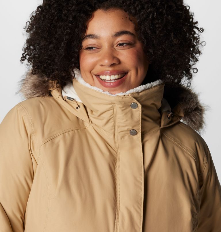 Women's Icelandite TurboDown II Jacket - Plus Size, Color: Canoe, image 5