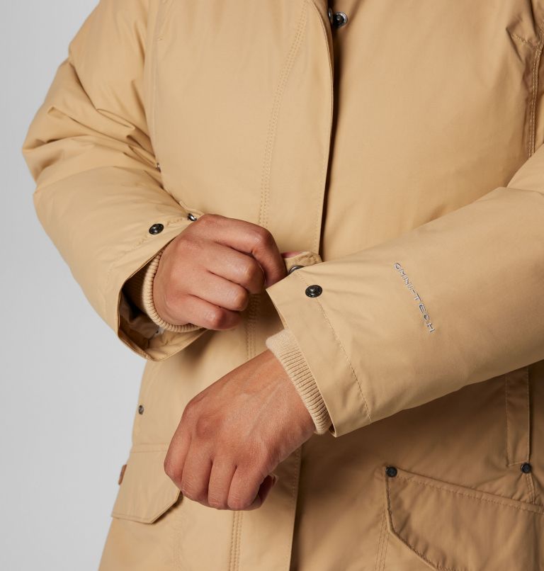 Women's Icelandite TurboDown II Jacket - Plus Size, Color: Canoe, image 8