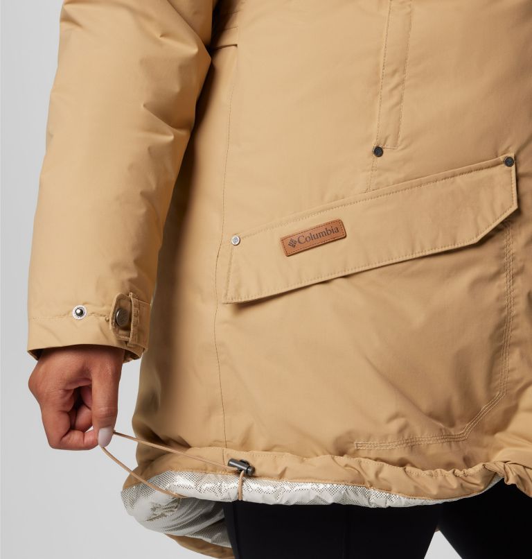 Women's Icelandite TurboDown II Jacket - Plus Size, Color: Canoe, image 9