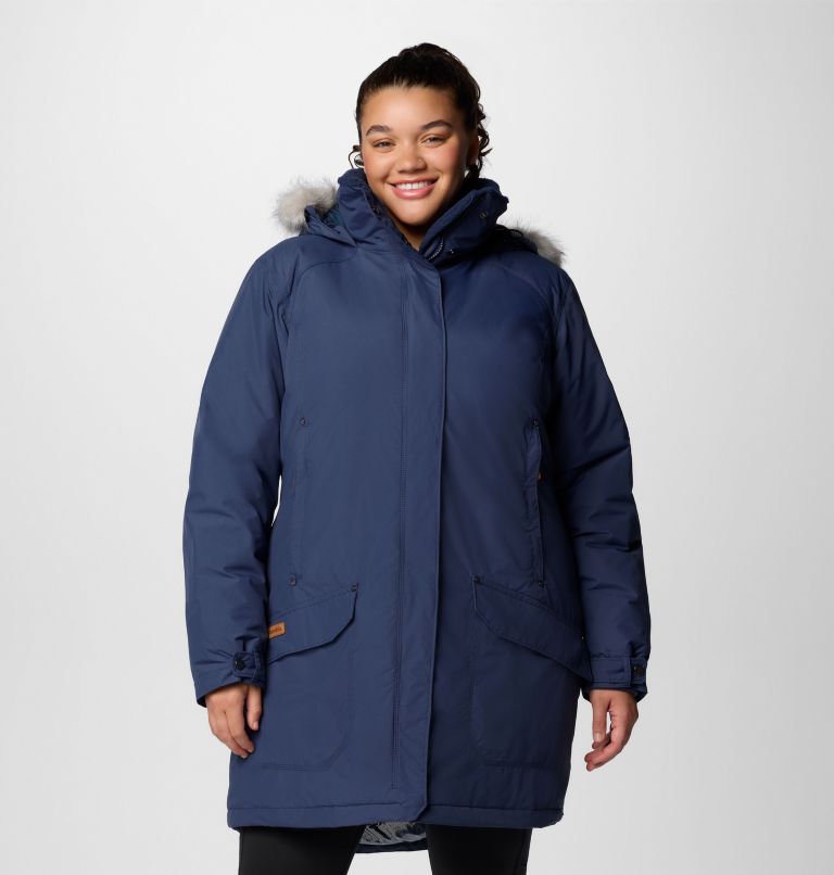Manteau Icelandite TurboDown II pour femmes – Grandes tailles, Color: Nocturnal, image 1