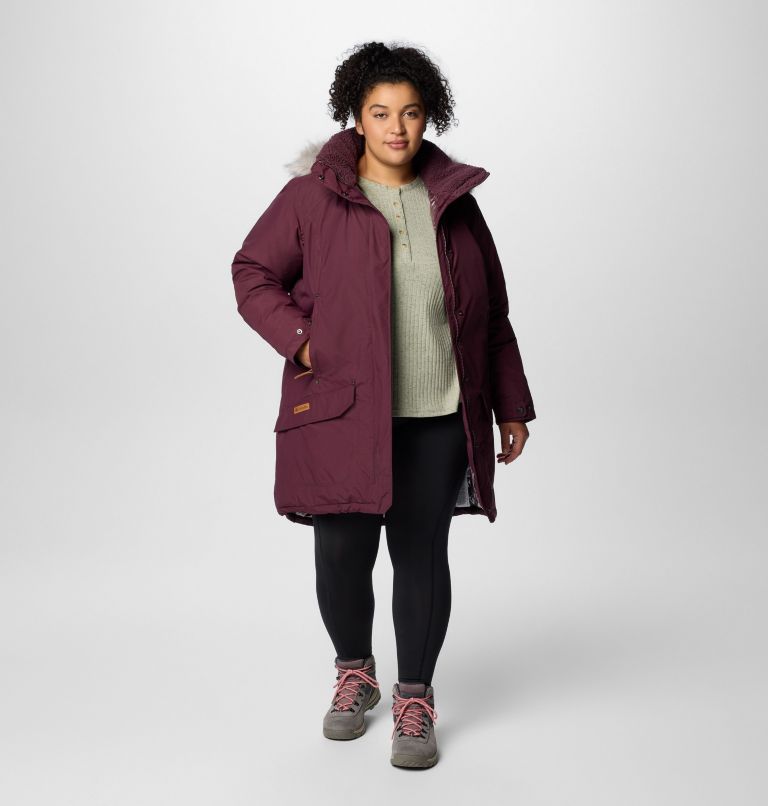 Women's Icelandite TurboDown II Jacket - Plus Size, Color: Moonvista, image 3