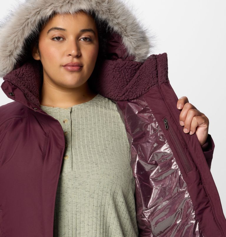 Women's Icelandite TurboDown II Jacket - Plus Size, Color: Moonvista, image 6